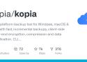 kopia/kopia: Cross-platform backup tool for Windows, macOS & Linux with fast, incremental backups, client-side end-to-end encryption, compression and data deduplication. CLI and GUI included.