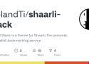 Shaarli Stack is a theme for Shaarli, the personal, minimalist, bookmarking service