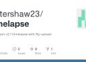 GitHub - petershaw23/timelapse: raspi cam v2.1 timelapse with ftp upload