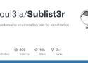 Sublist3r: Fast subdomains enumeration tool for penetration testers