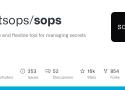 mozilla/sops: Simple and flexible tool for managing secrets