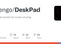 A virtual monitor for screen sharing - Stengo/DeskPad - Github
