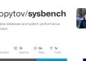 akopytov/sysbench: Scriptable database and system performance benchmark