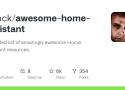 awesome-home-assistant/README.md at master · frenck/awesome-home-assistant